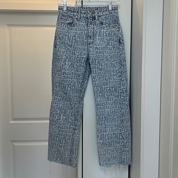 ALL SAINTS high waist straight leg jeans - Picture 2 of 12